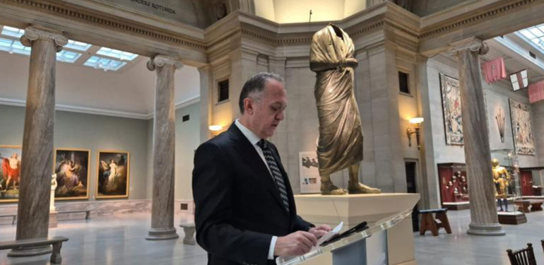 Marcus Aurelius heykeli Türkiye’ye iade edildi